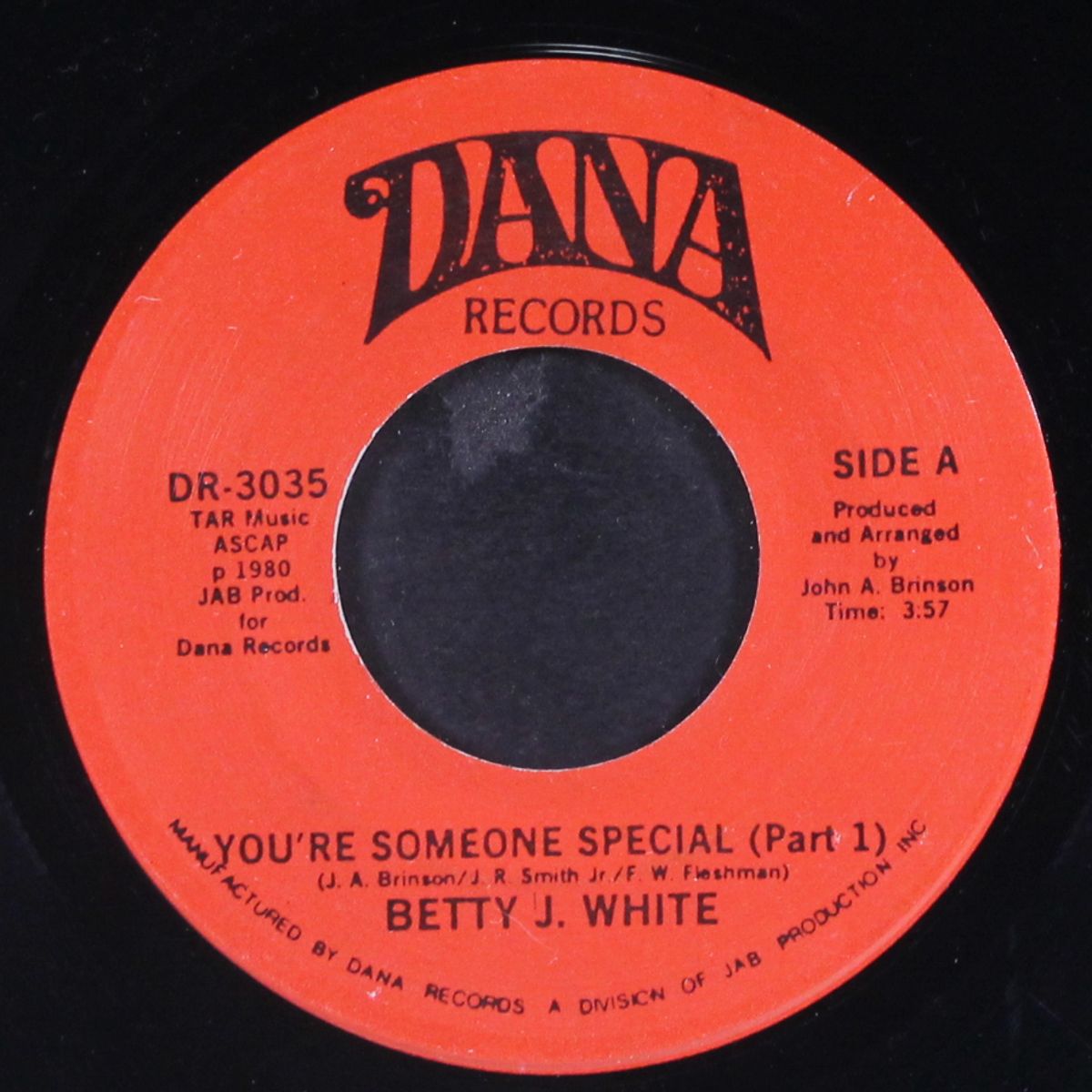 you're someone special / this moment with you by BETTY J. WHITE