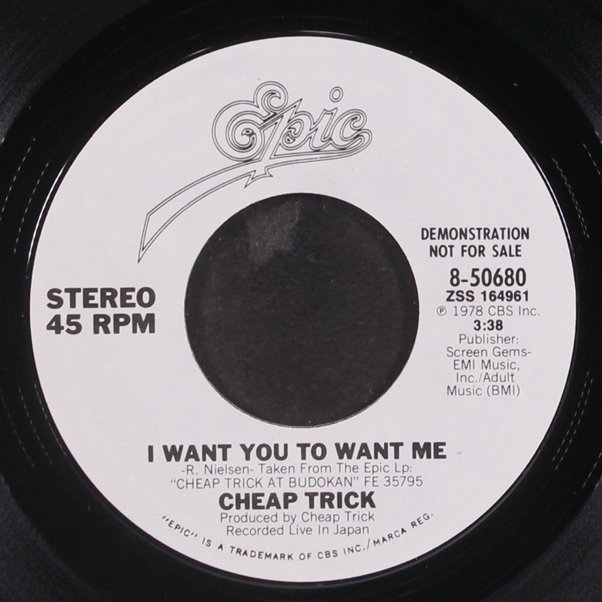 i want you to want me / mono by CHEAP TRICK