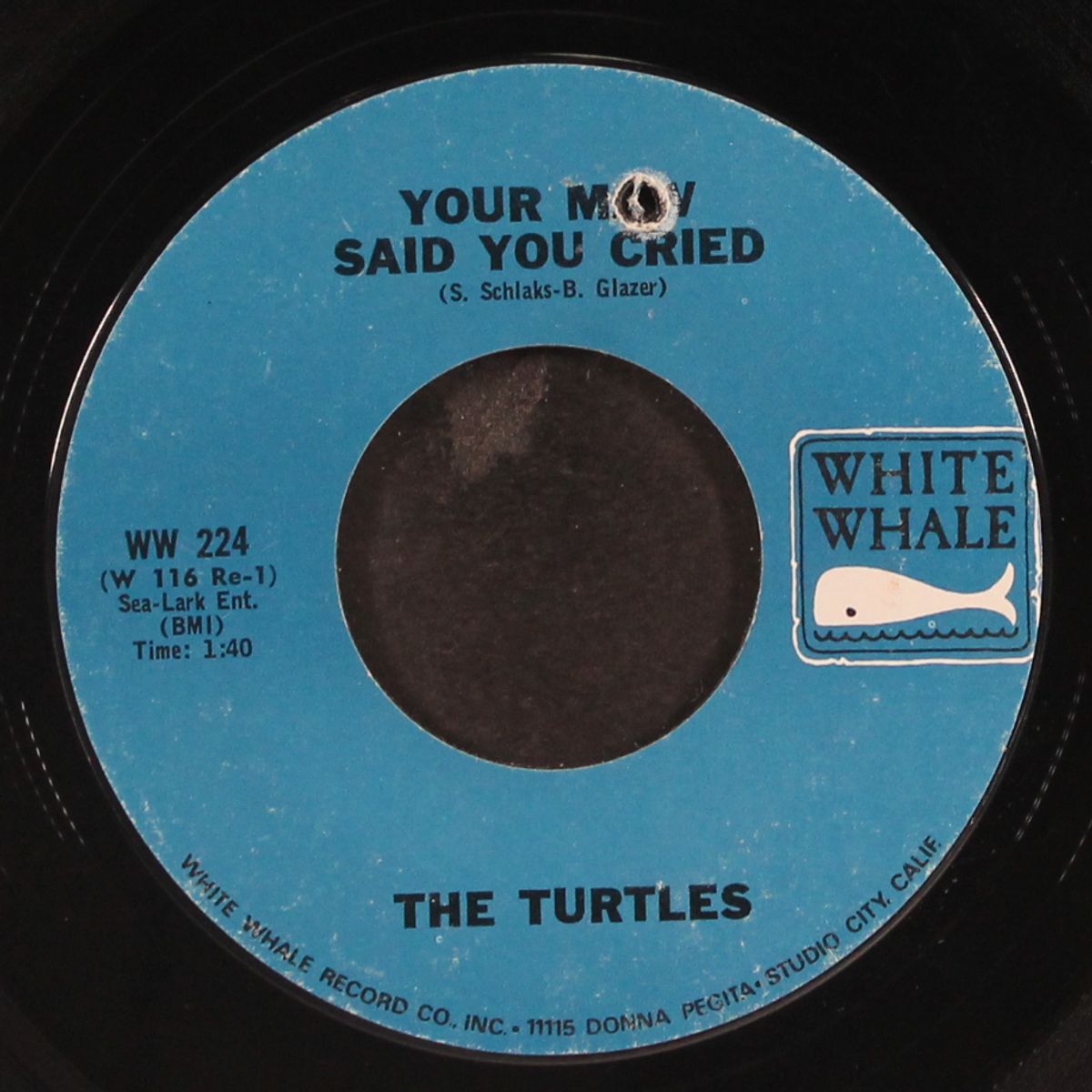 let me be / your maw said you cried by TURTLES