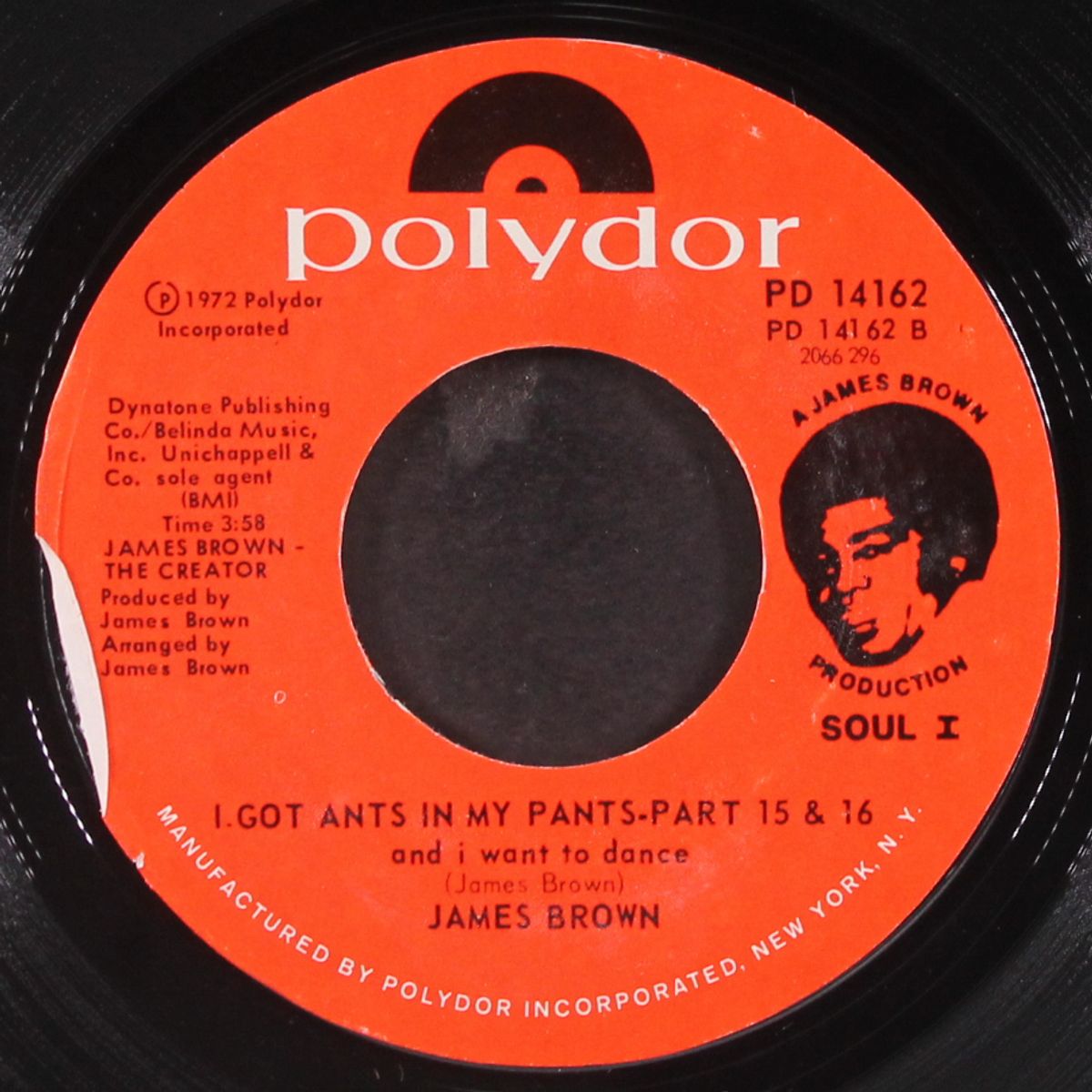 i got ants in my pants by JAMES BROWN