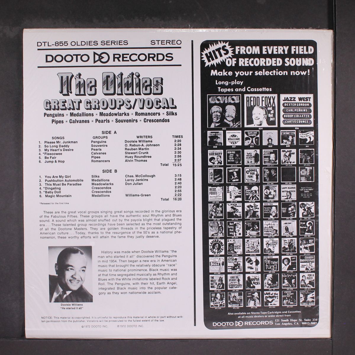 great groups vocal the oldies by VARIOUS