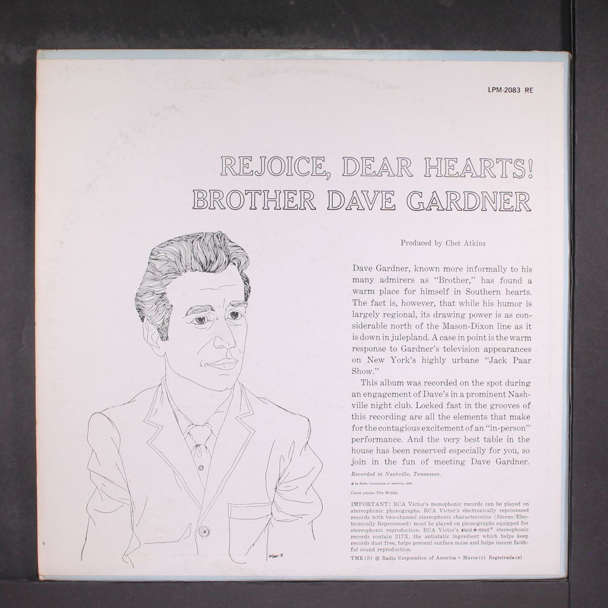 rejoice, dear hearts by BROTHER DAVE GARDNER
