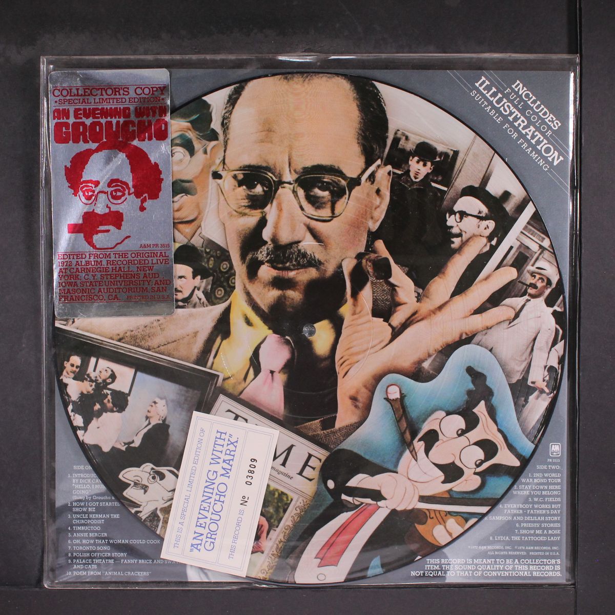 an evening with by GROUCHO MARX