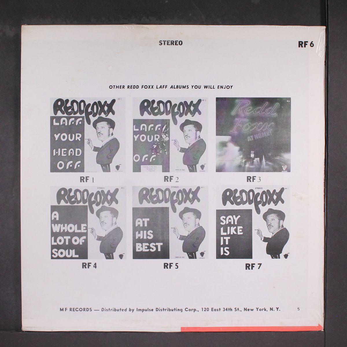 doin' his own thing by REDD FOXX