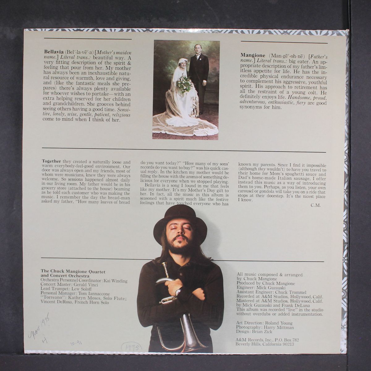 bellavia by CHUCK MANGIONE