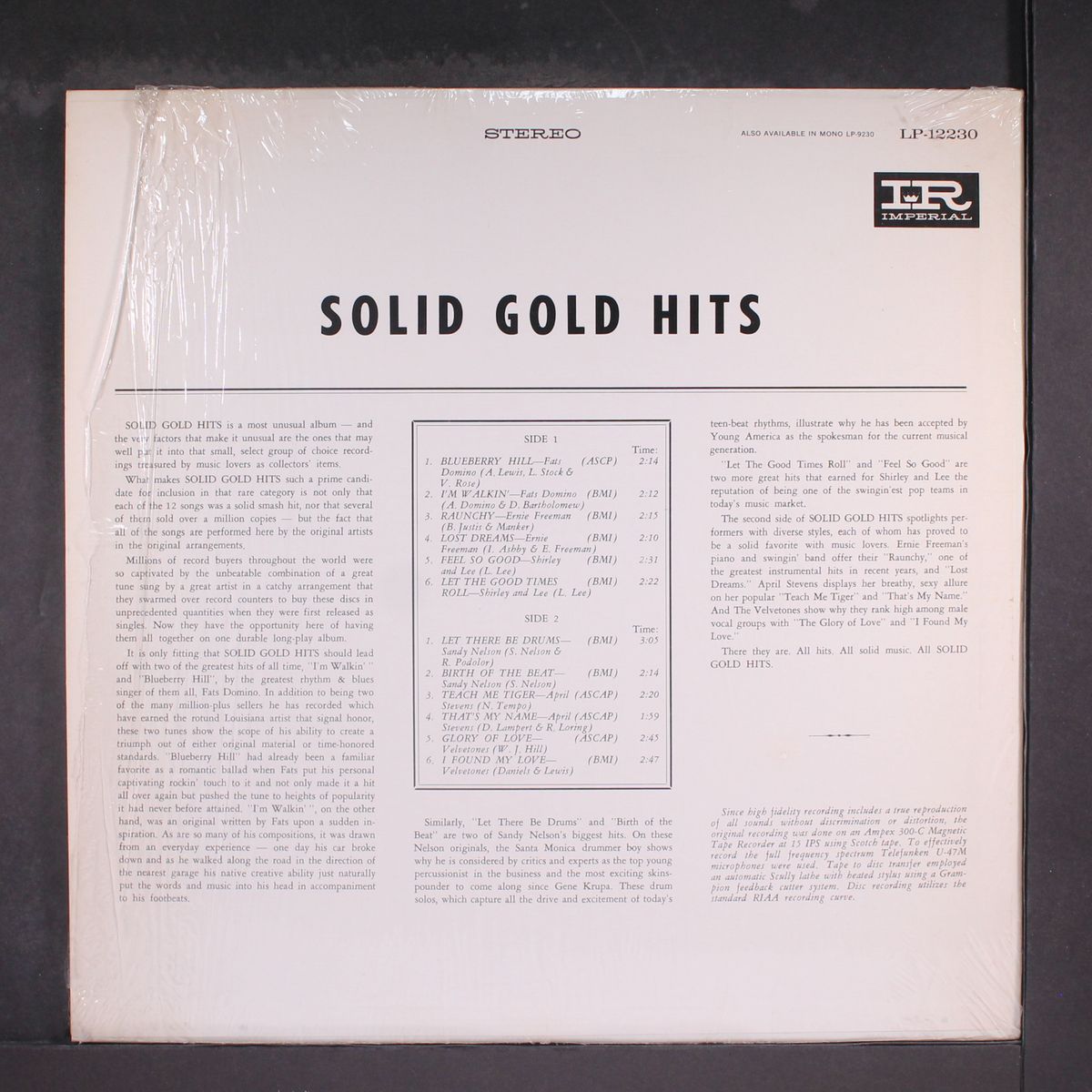 solid gold hits by VARIOUS