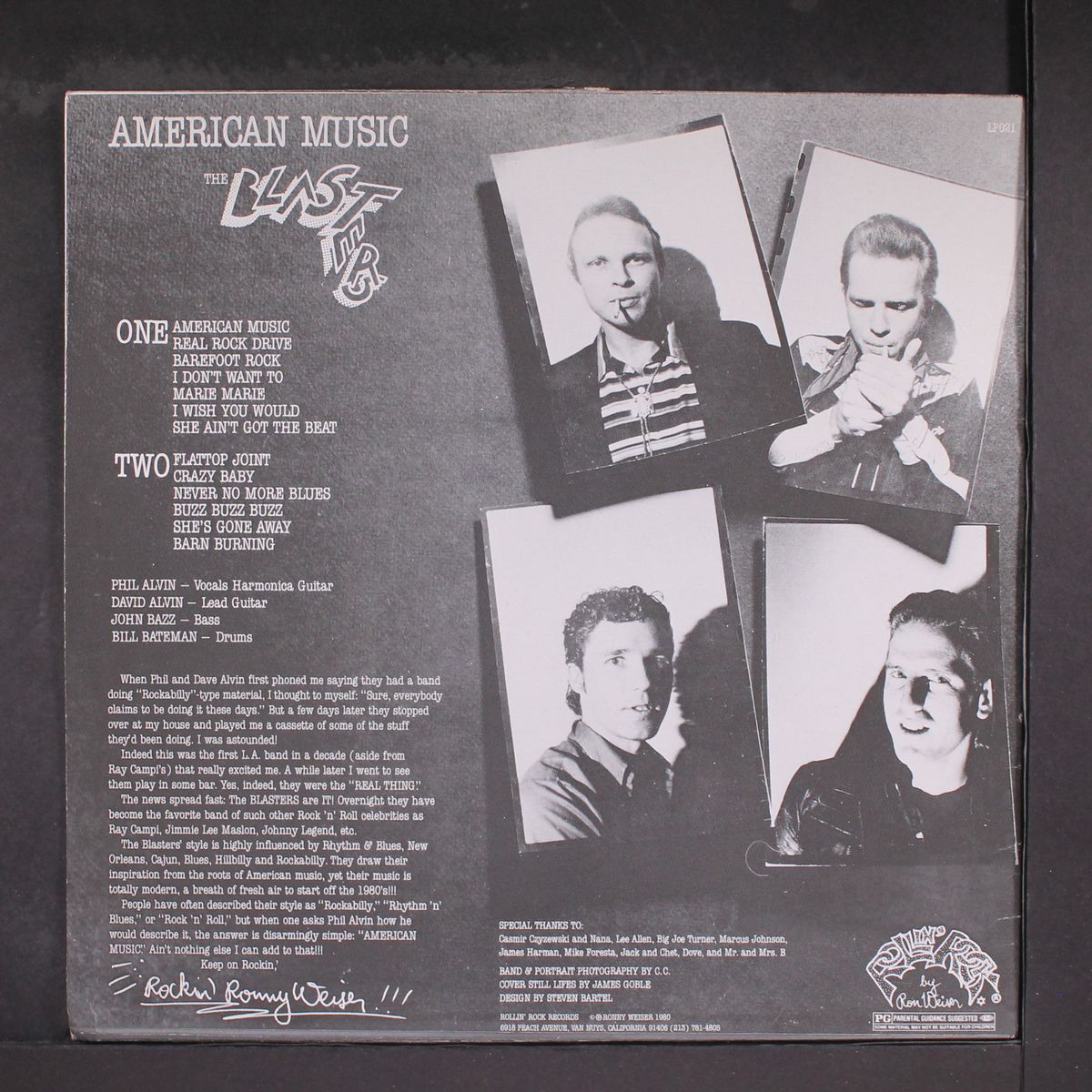 american music by BLASTERS