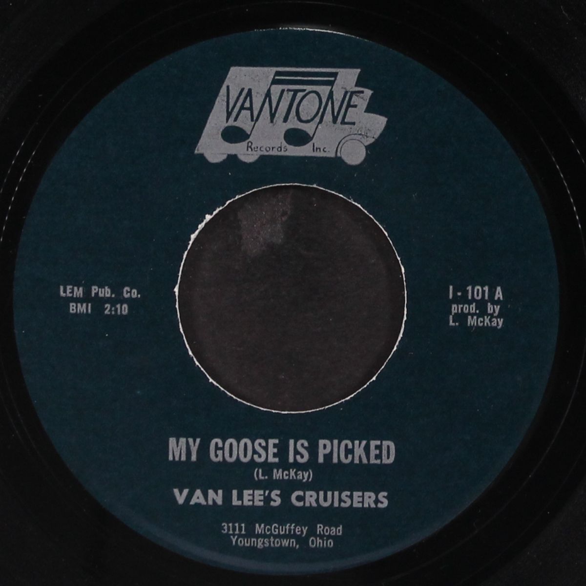 my goose is picked / booga loo by VAN LEE'S CRUISERS