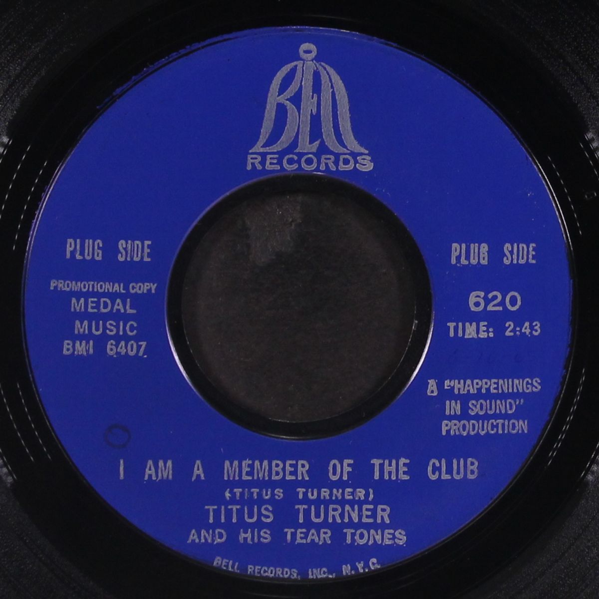 sportin' tom / i am a member of the club by TITUS TURNER