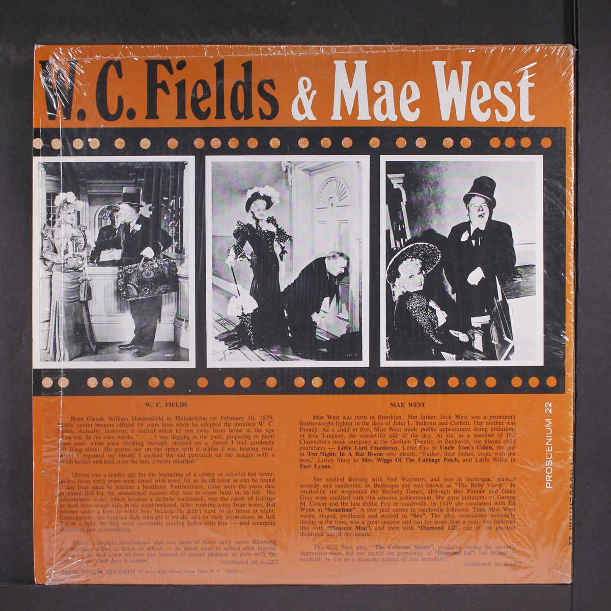 w.c. fields / mae west by W.C. FIELDS / MAE WEST