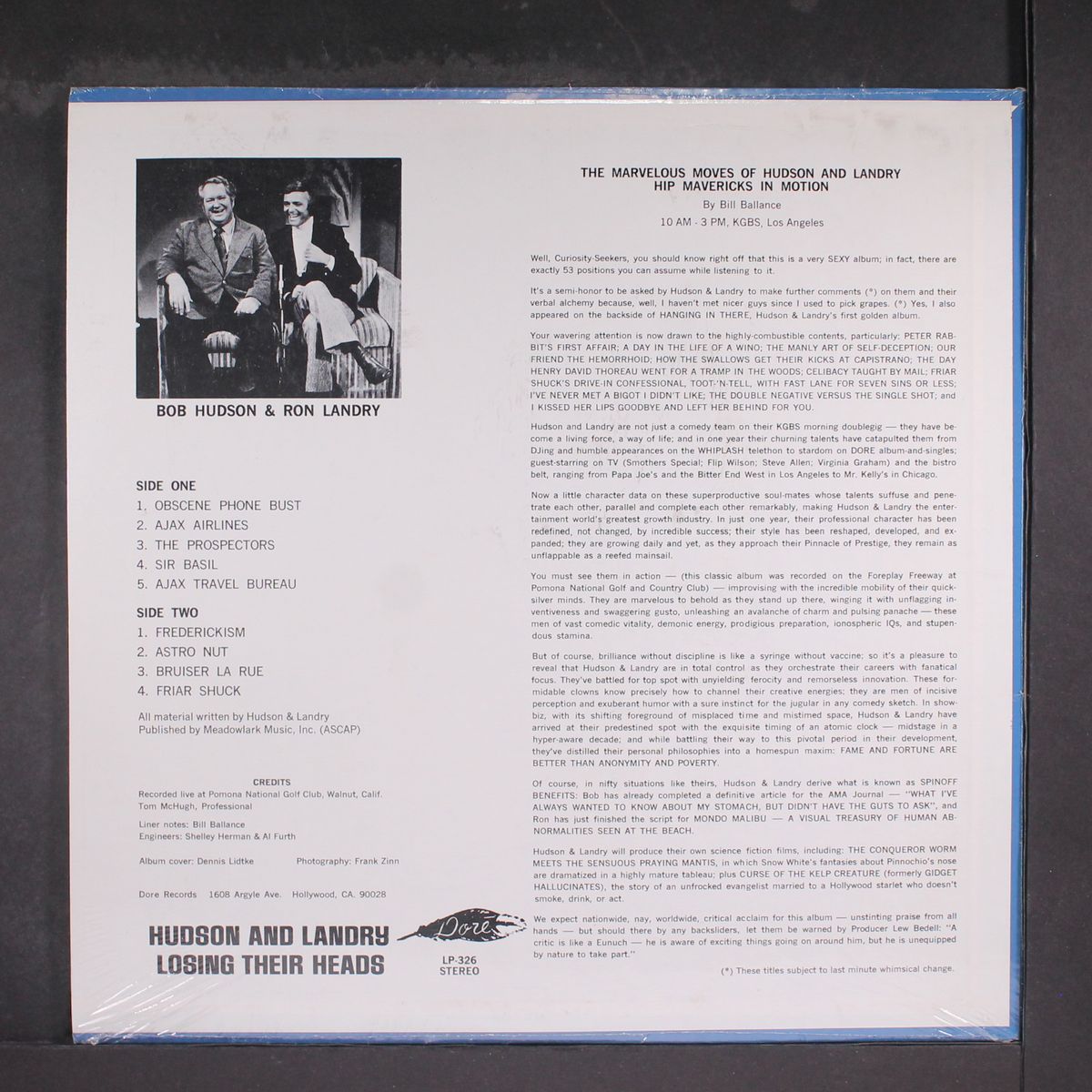 losing their heads by HUDSON & LANDRY