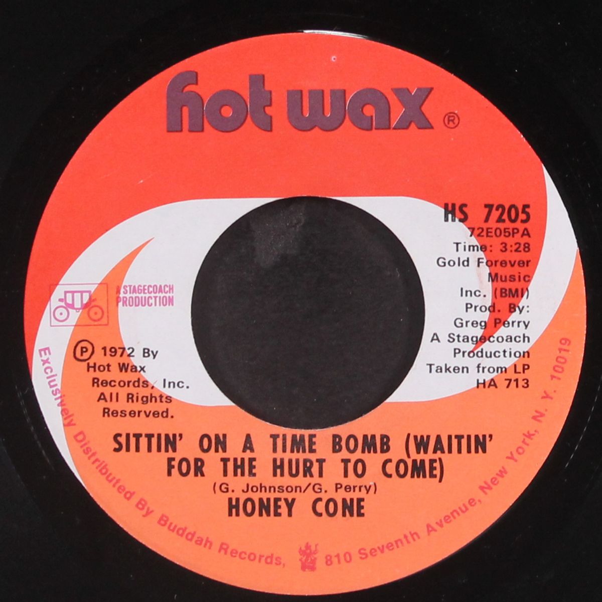 sittin' on a time bomb / it's better to have loved and lost by HONEY CONE