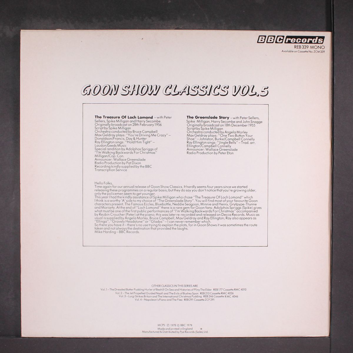 classics, vol. 5 by GOON SHOW