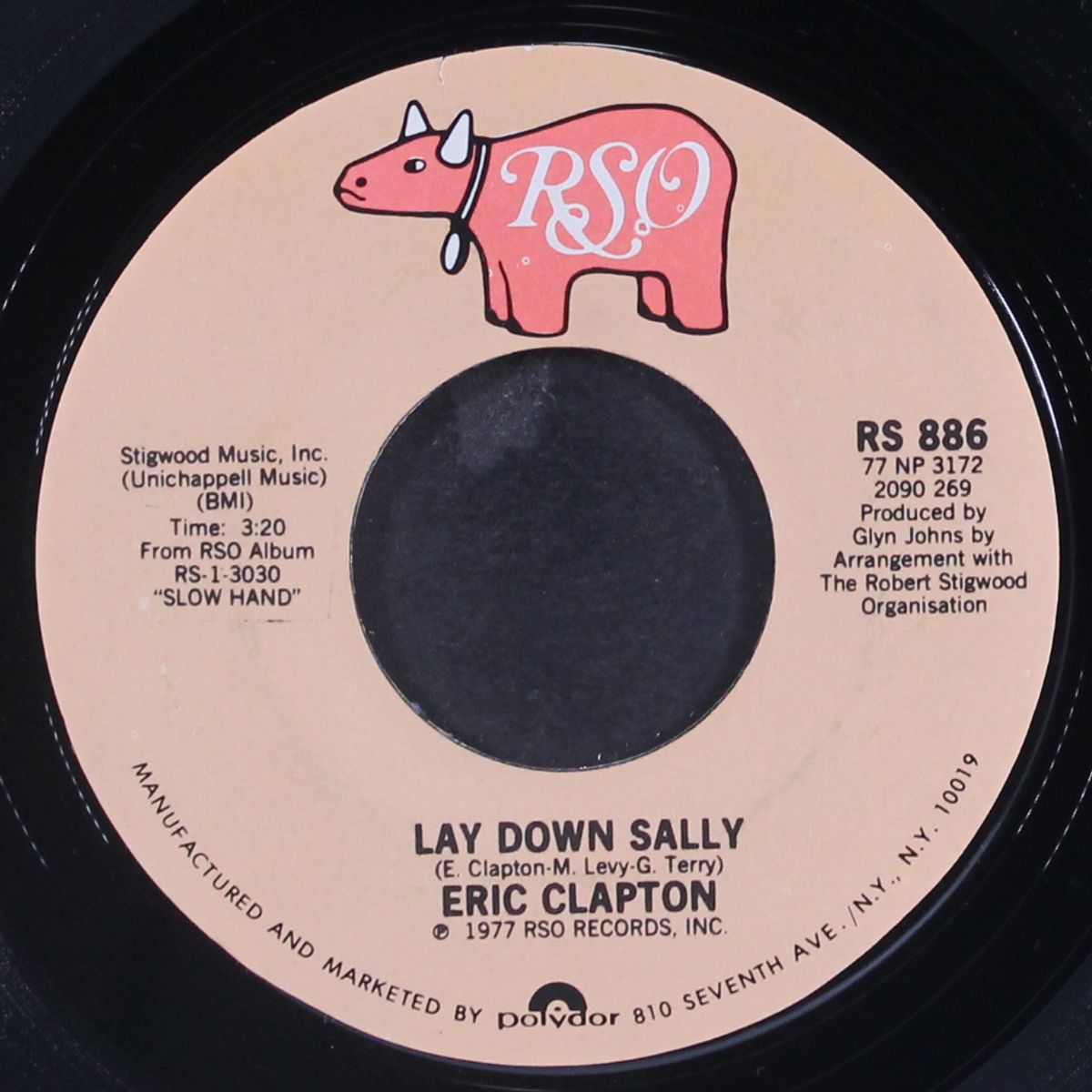 lay down sally / next time you see her by ERIC CLAPTON