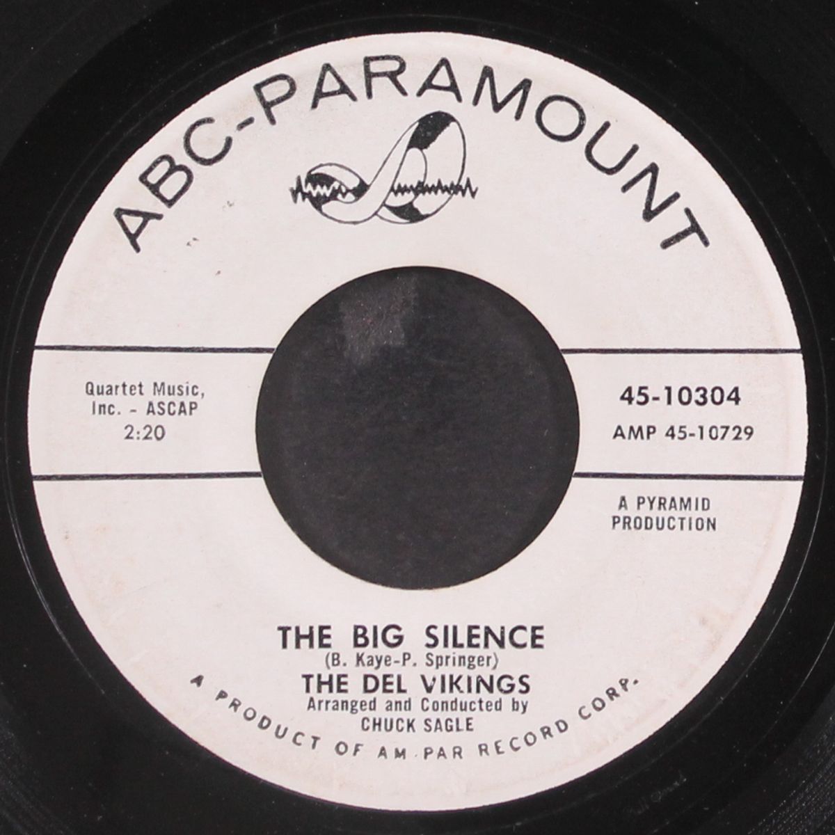 one more river to cross / the big silence by DEL VIKINGS