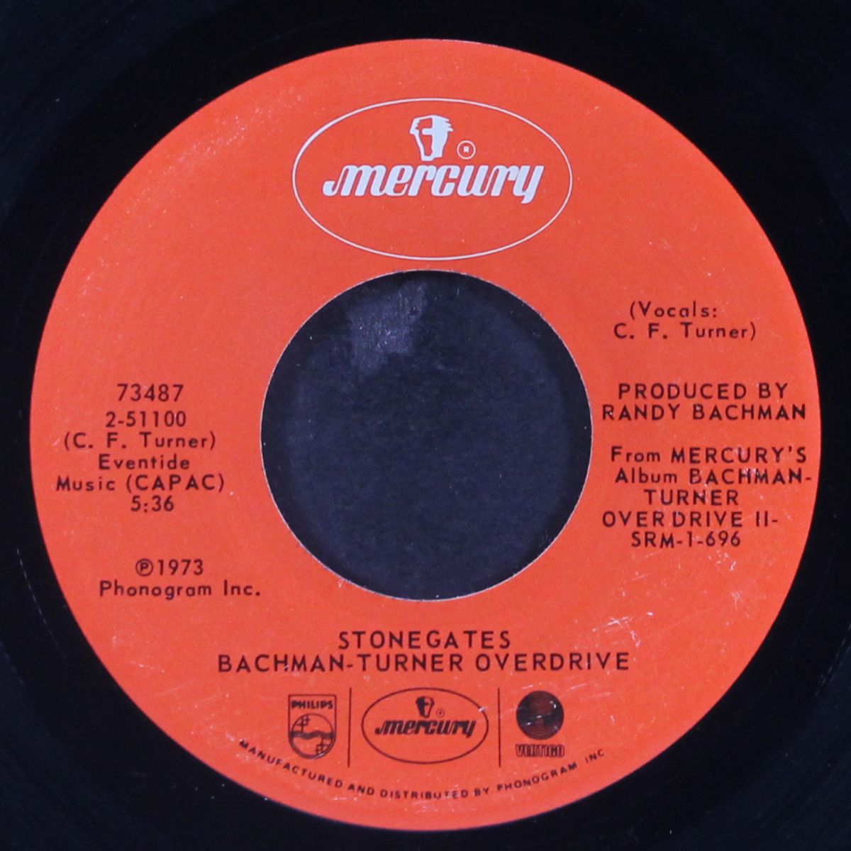 takin' care of business / stonegates by BACHMAN-TURNER OVERDRIVE