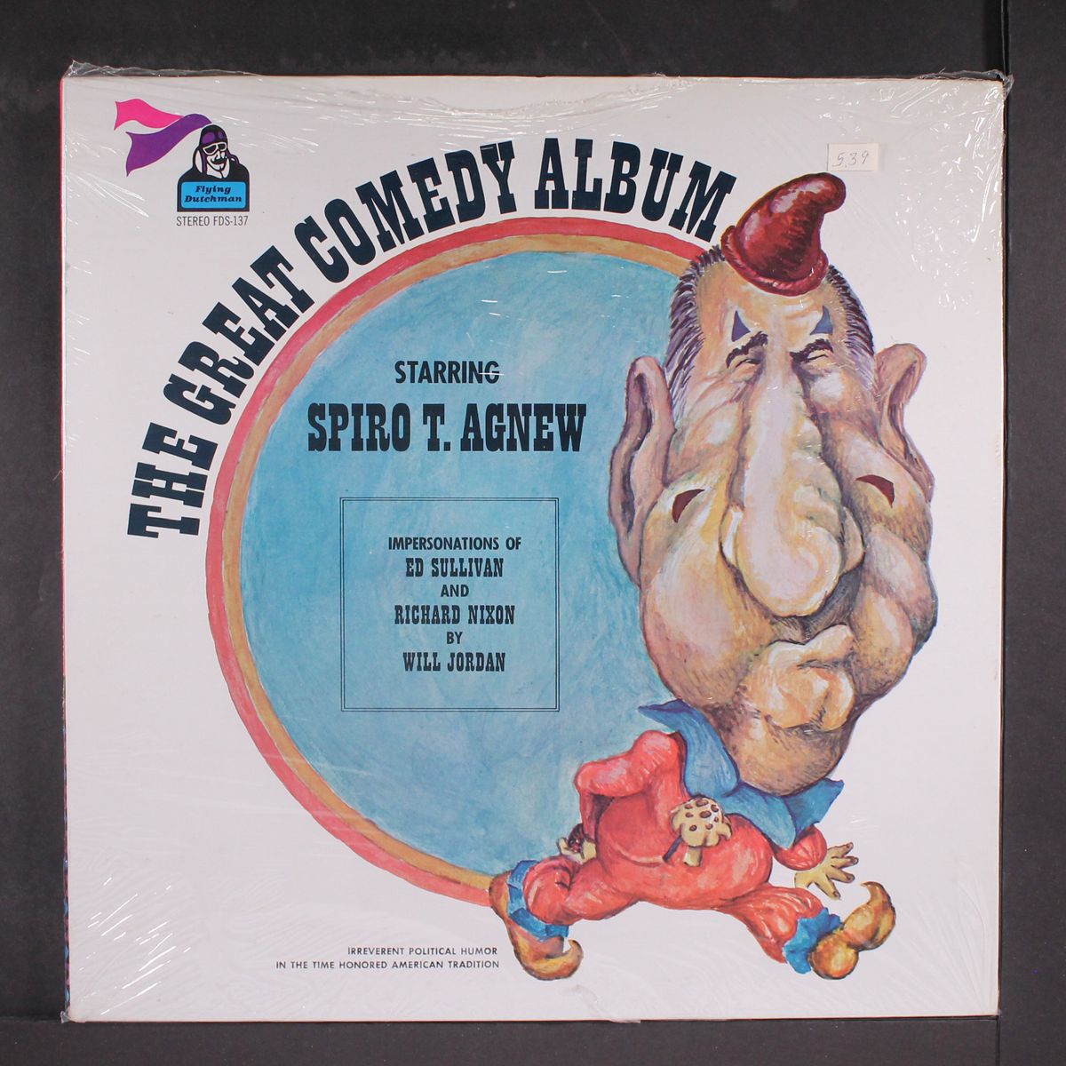 the great comedy album by WILL JORDAN
