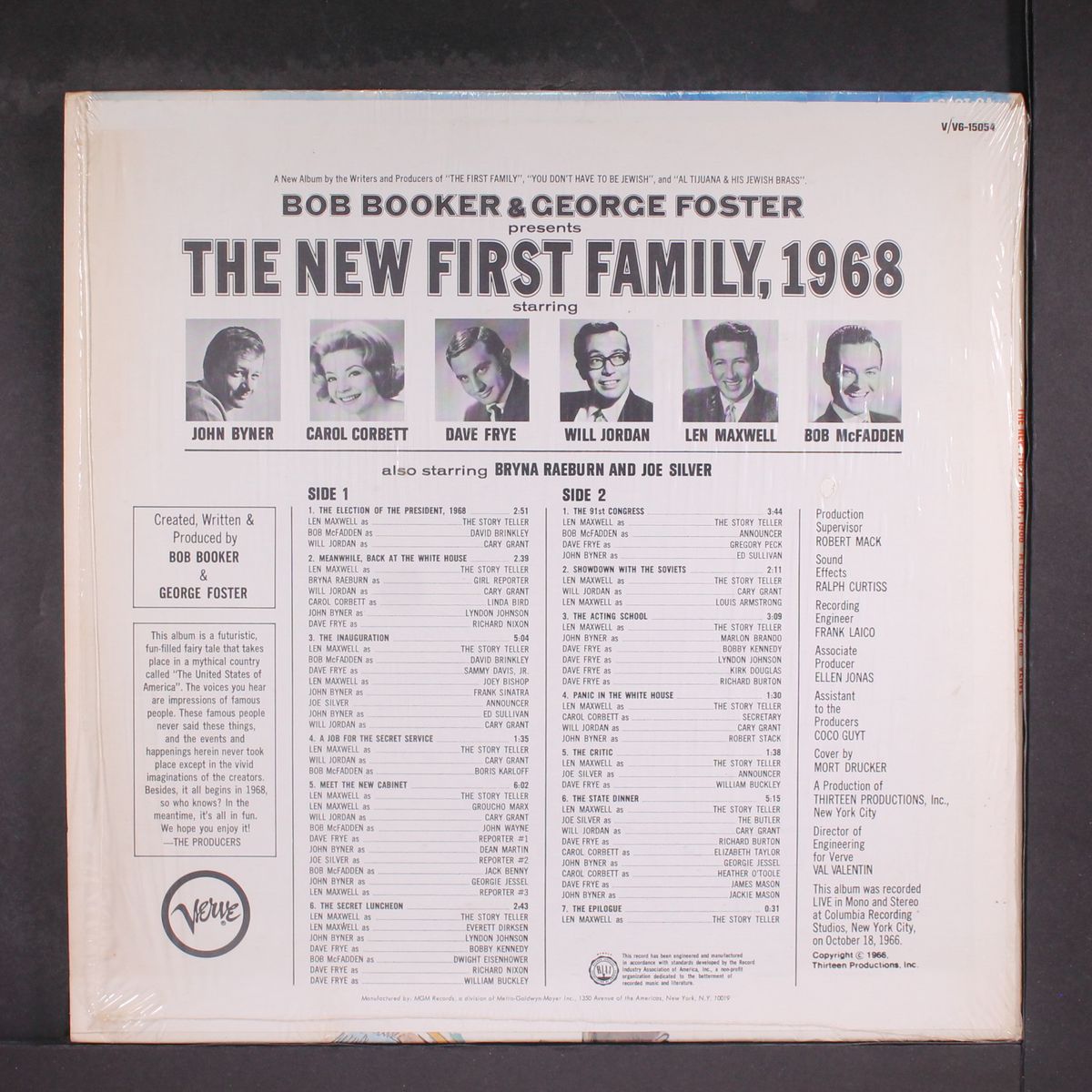 the new first family, 1968 by BOB BOOKER & GEORGE FOSTER