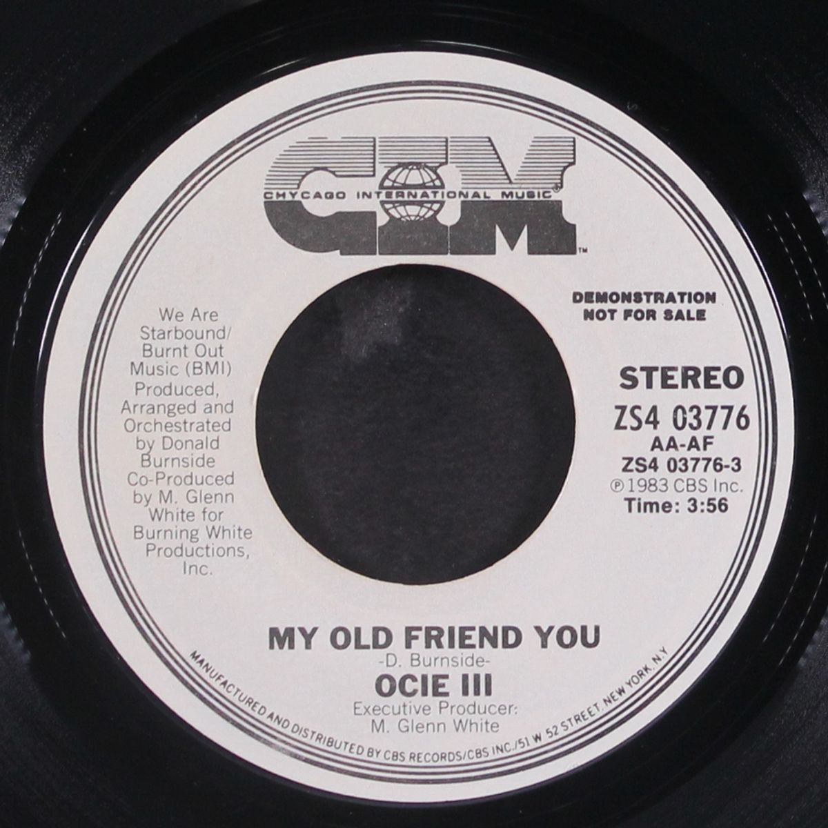 my old friend you / same by OCIE III