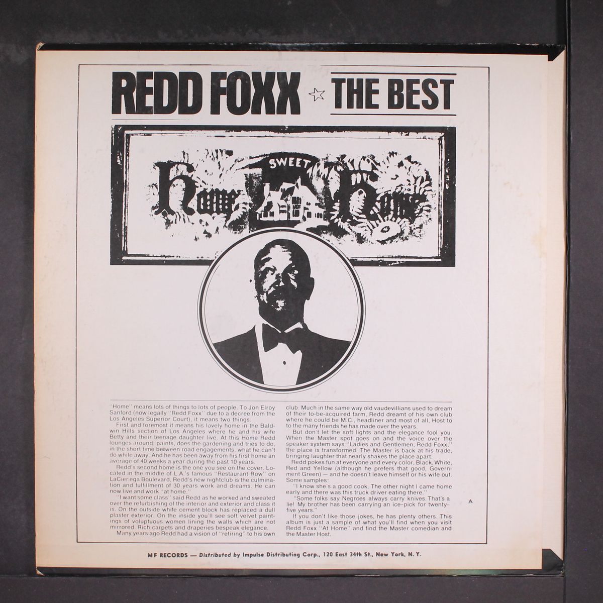 redd foxx at home by REDD FOXX