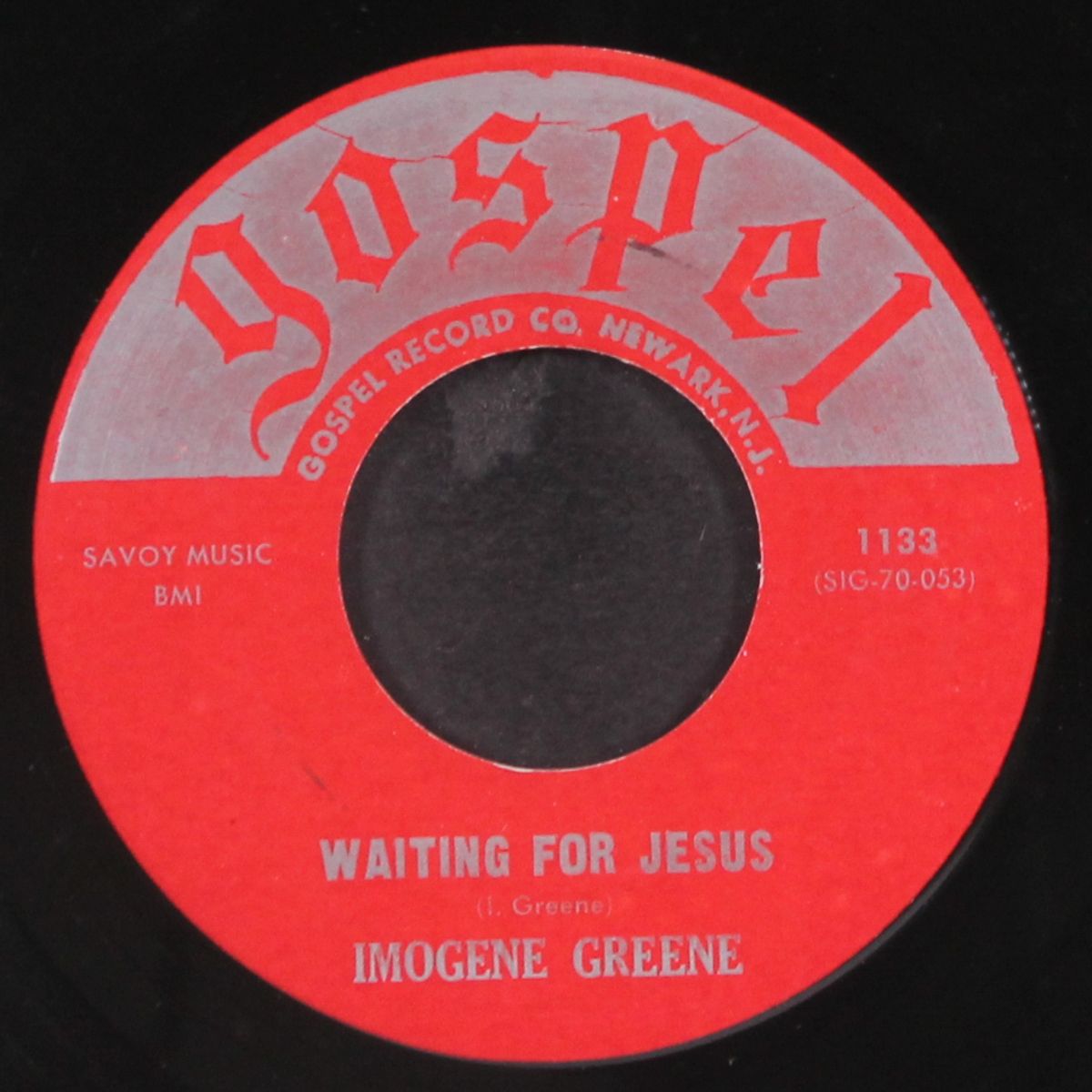 waiting for jesus / feel like flying away by IMOGENE GREENE