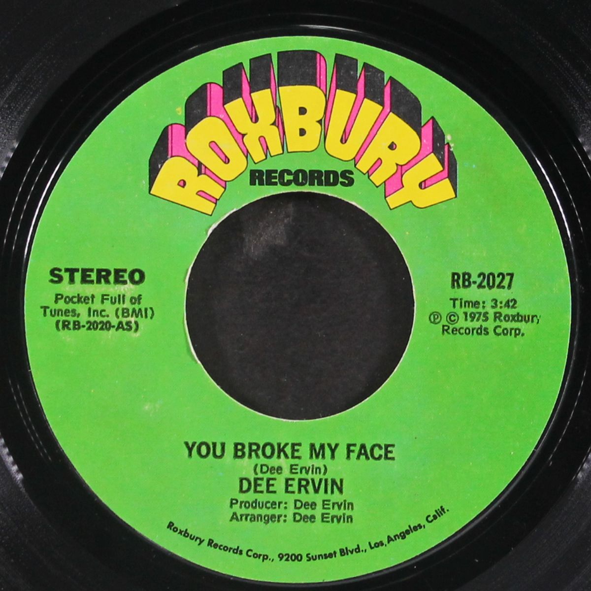 you broke my face / face to face by DEE ERVIN