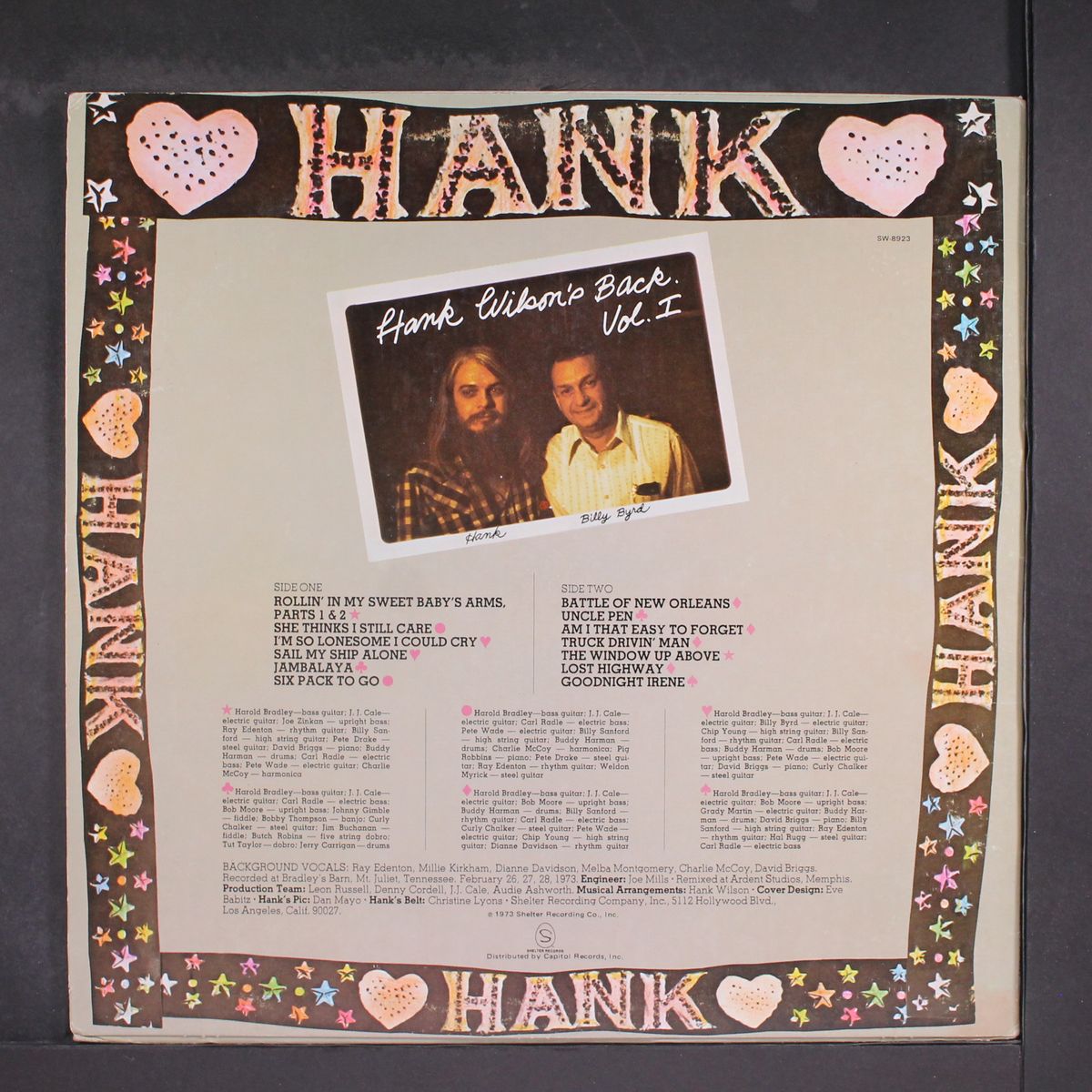 hank wilson's back, vol. 1 by LEON RUSSELL