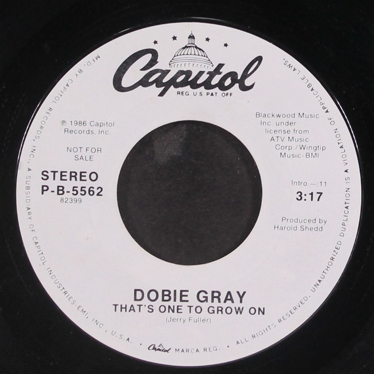 that's one to grow on / same by DOBIE GRAY