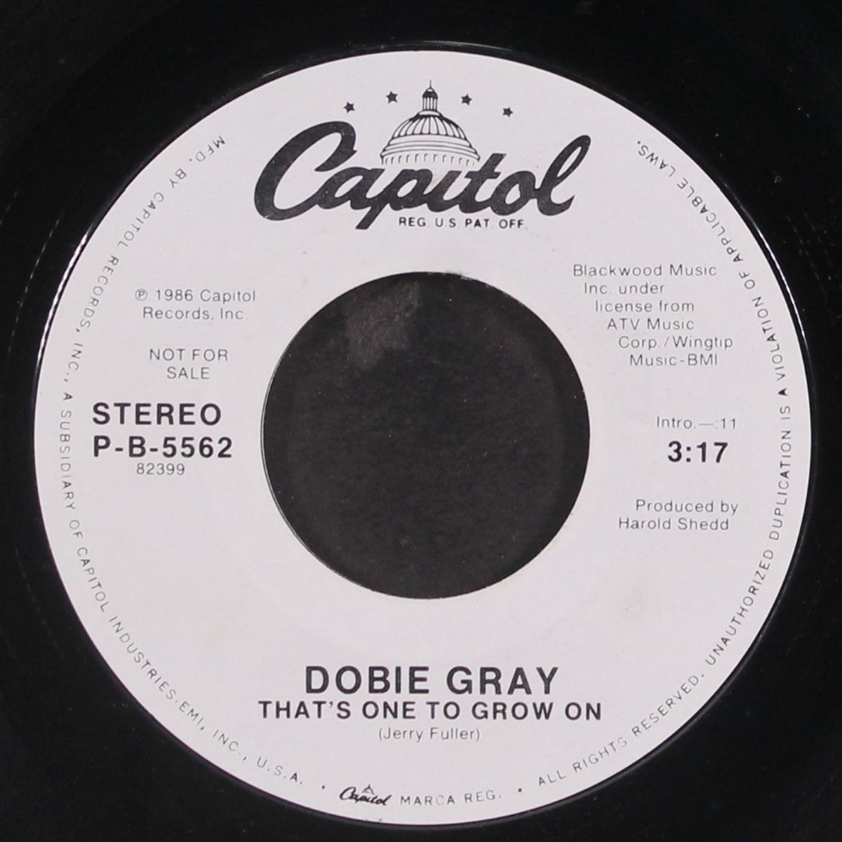 that's one to grow on / same by DOBIE GRAY