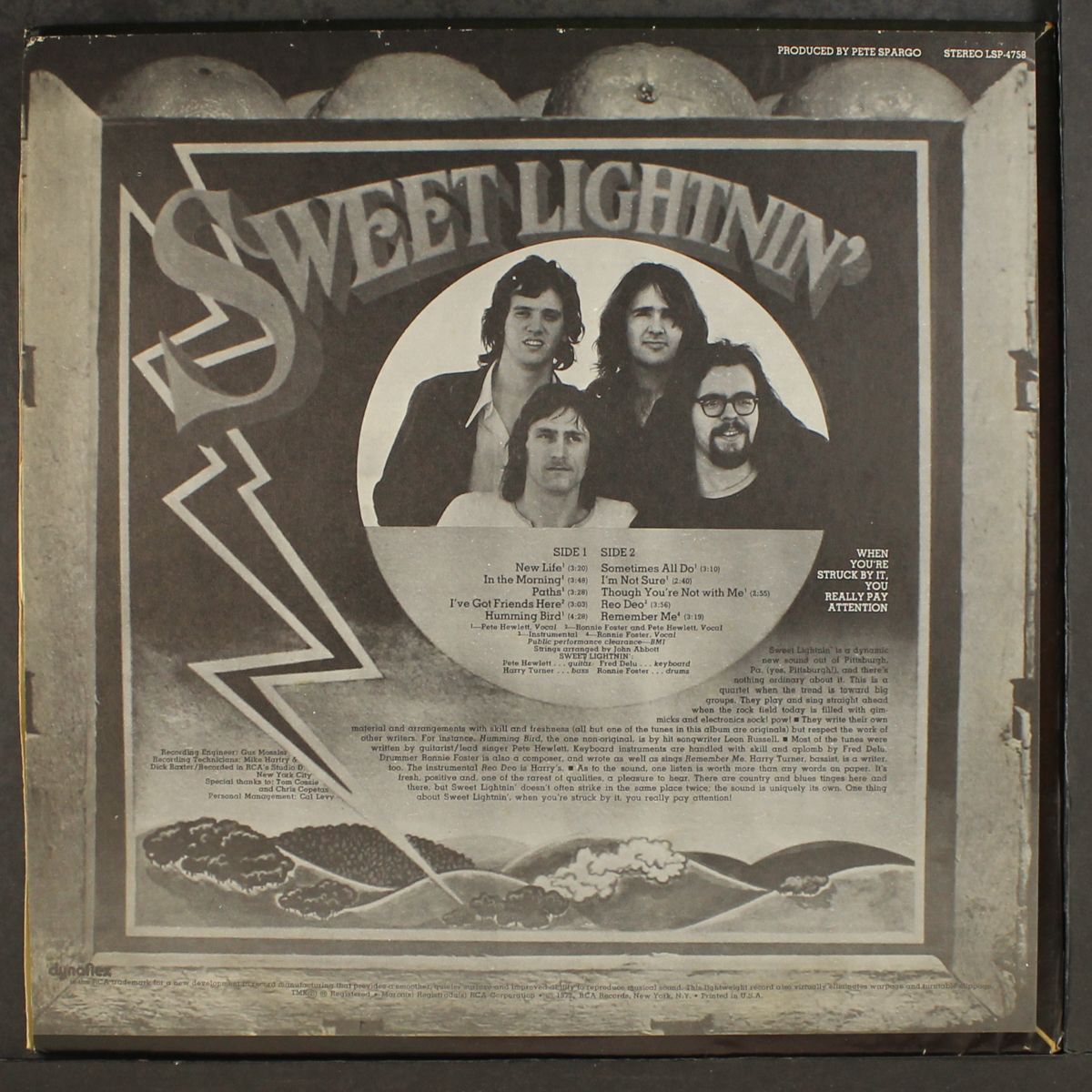 sweet lightnin' by SWEET LIGHTNIN'