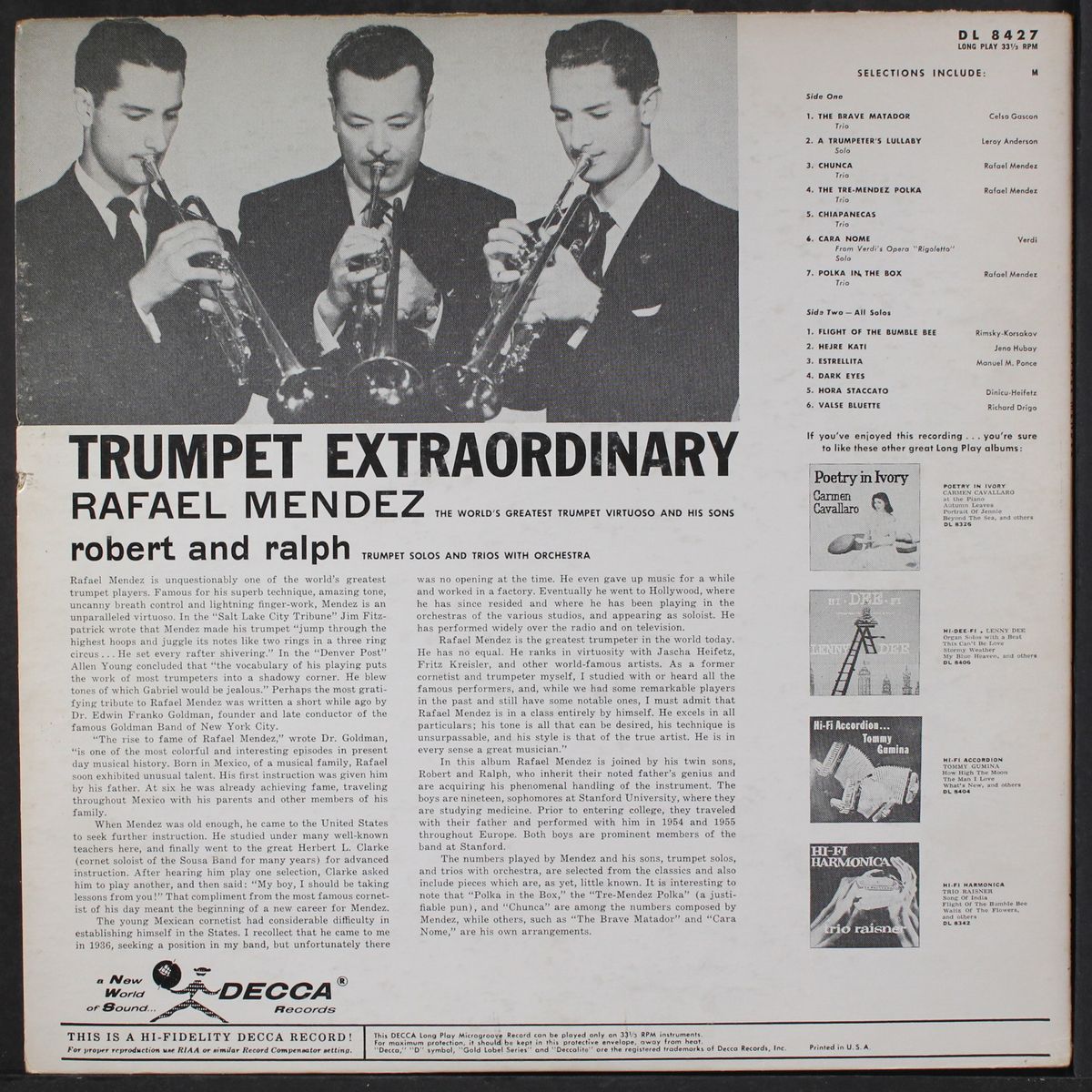 trumpet extraordinary by RAFAEL MENDEZ