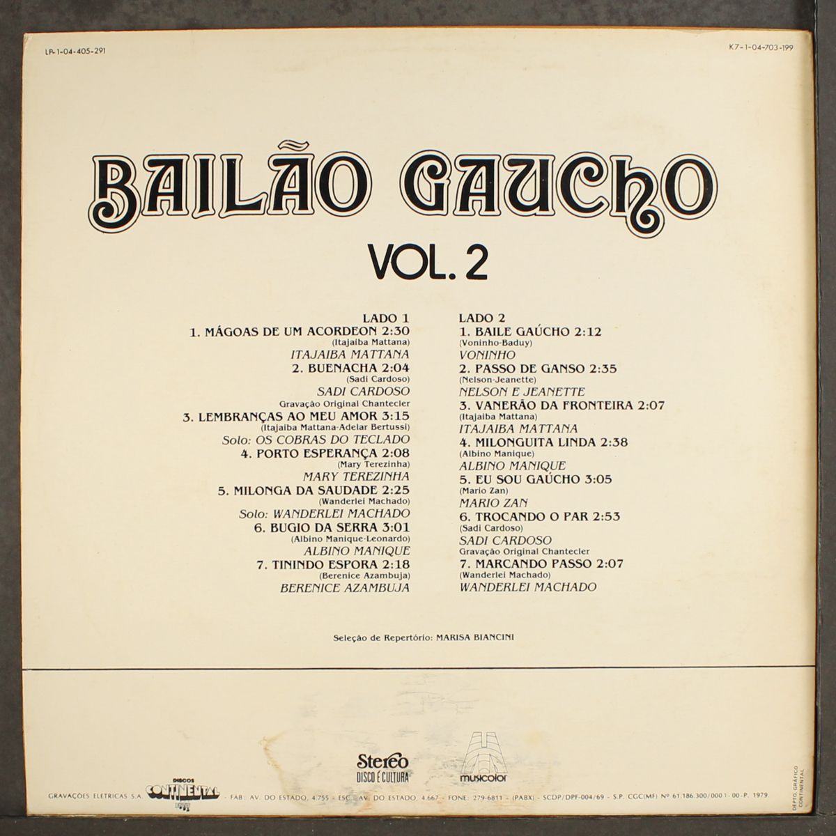 bailao gaucho vol. 2 by VARIOUS