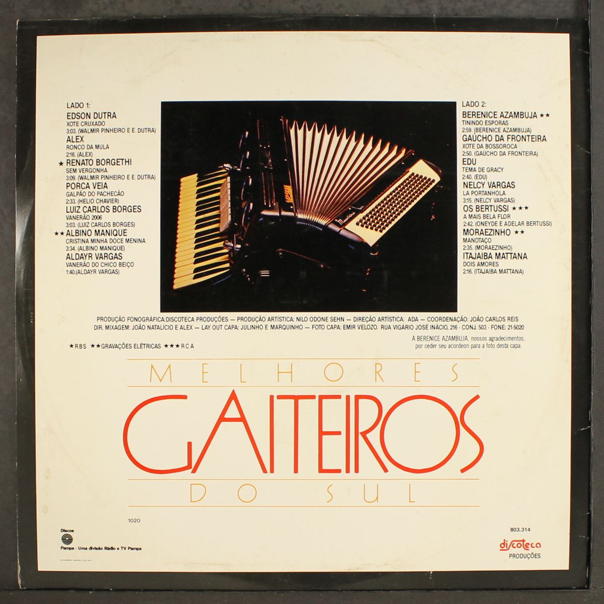 os maiores gaiteiros do sul by VARIOUS