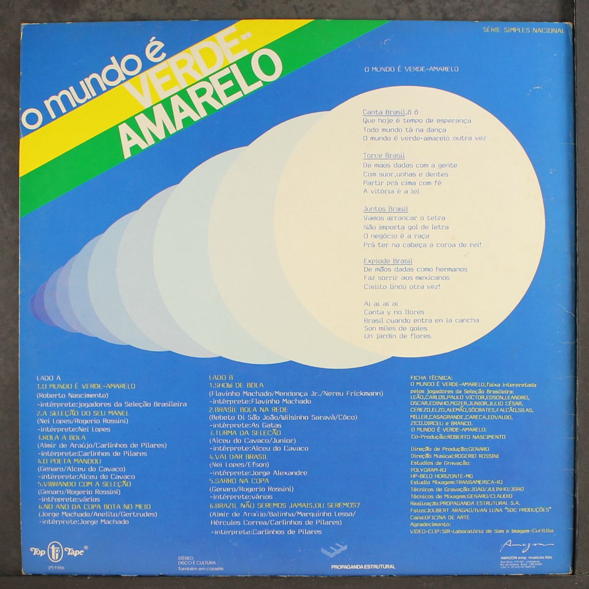 o mundo e verde-amarelo by VARIOUS