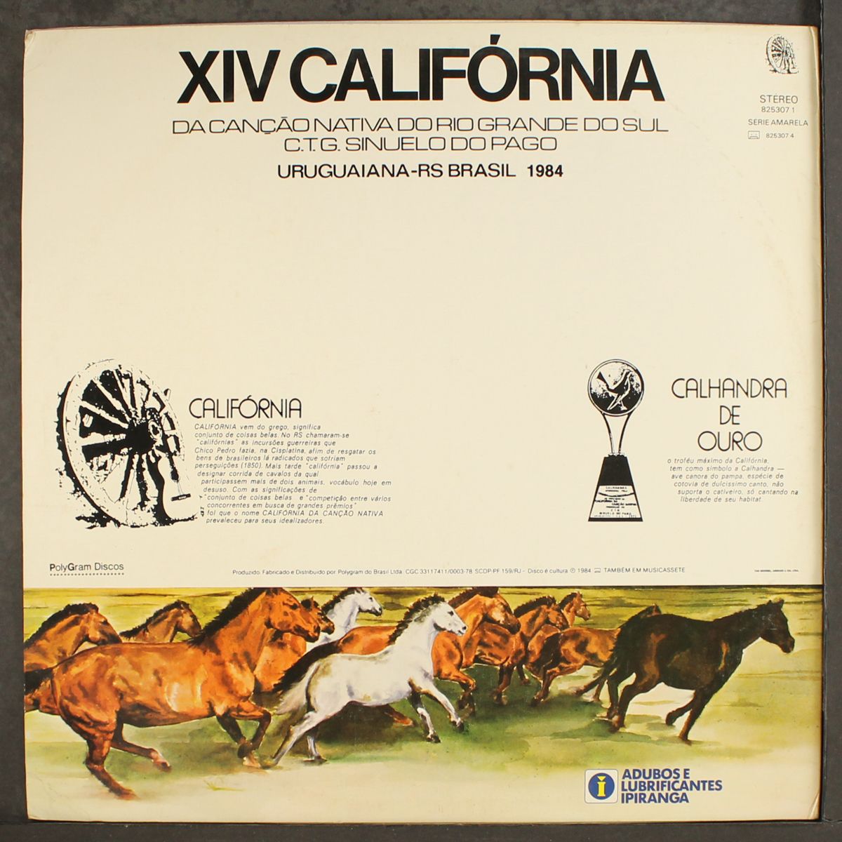 california da cancao nativa do rio grande do sul by VARIOUS