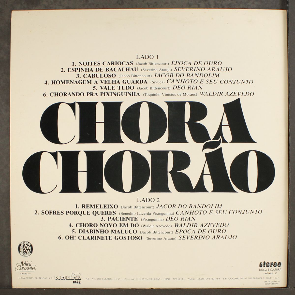 chora, chorao by VARIOUS