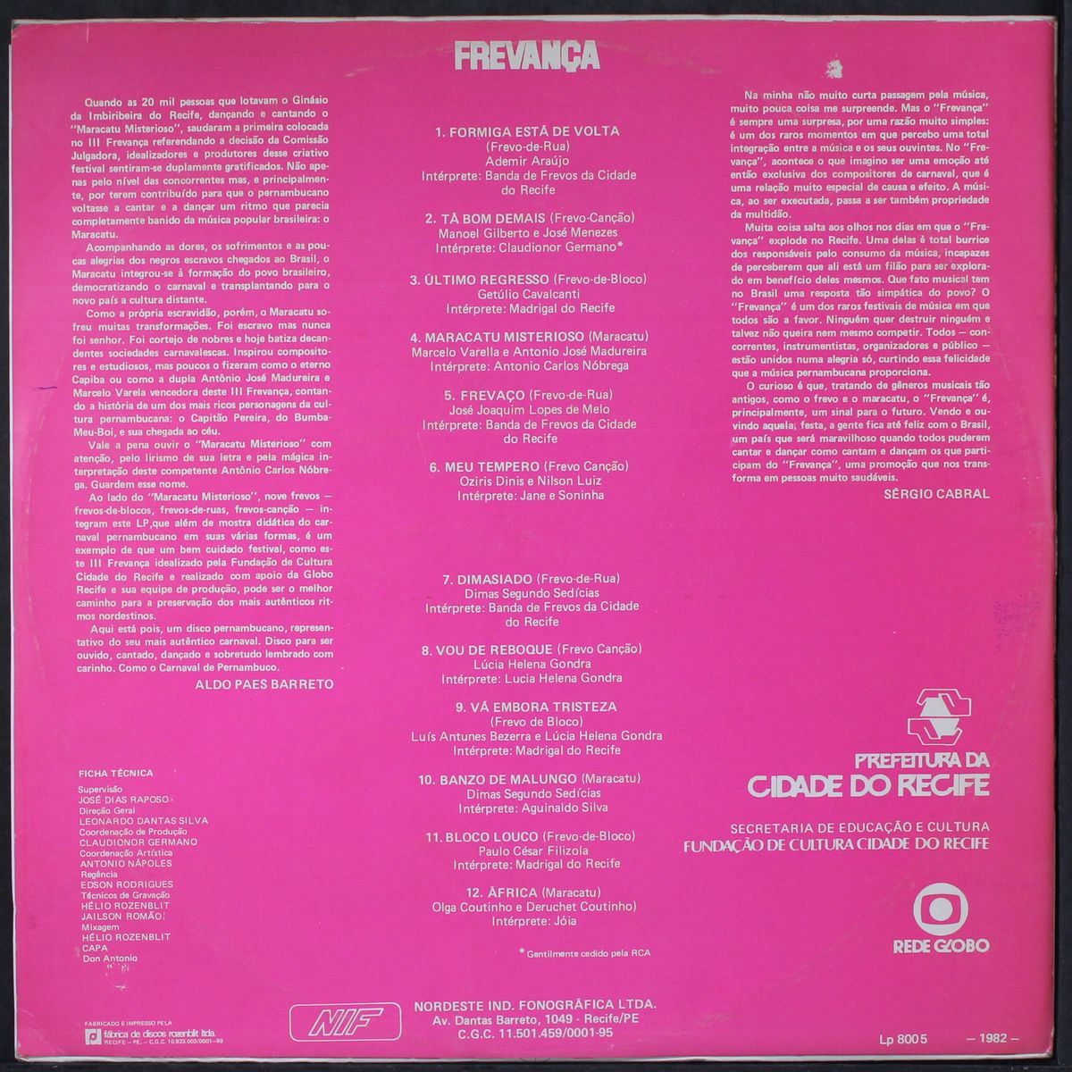 frevanca by VARIOUS