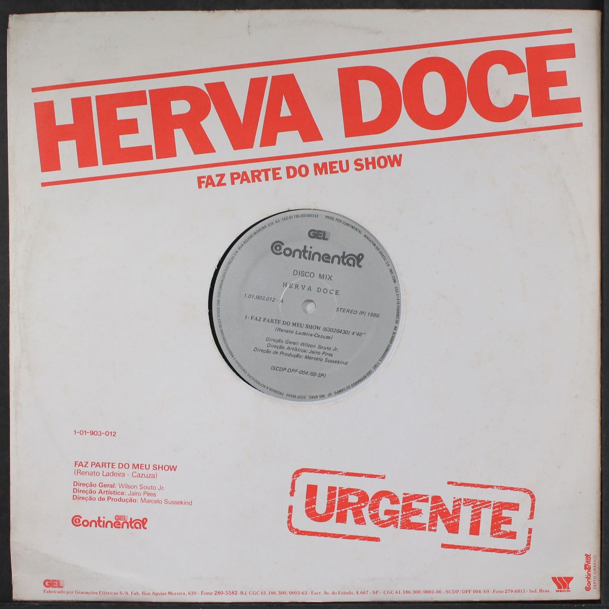 faz parte do meu show by HERVA DOCE