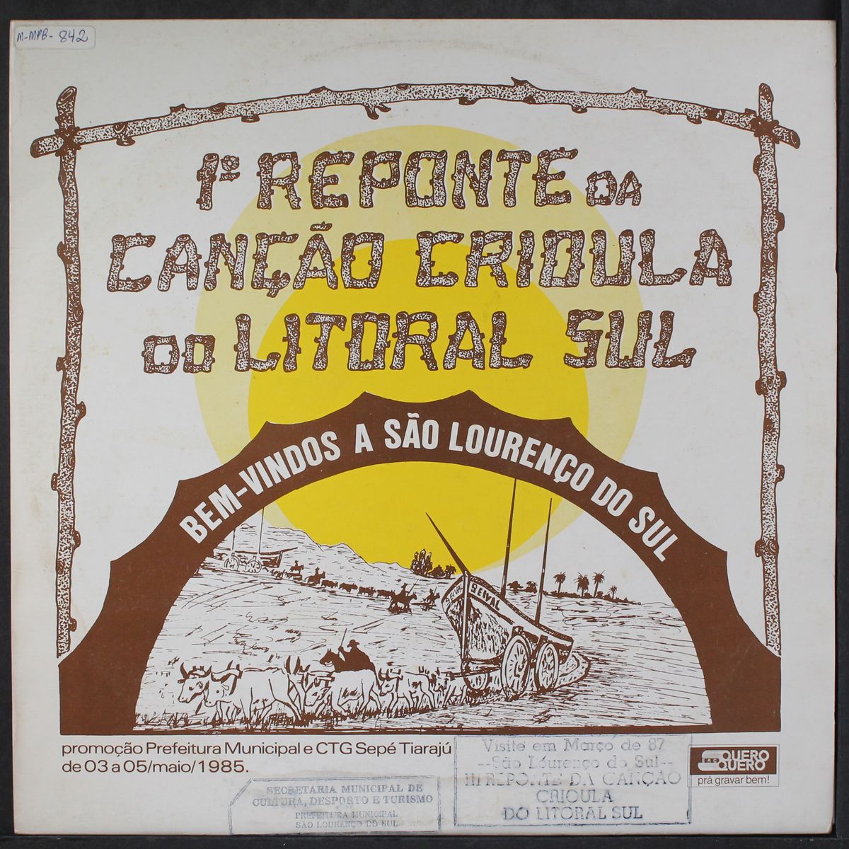 reponte da cancao crioula do litoral sul by VARIOUS