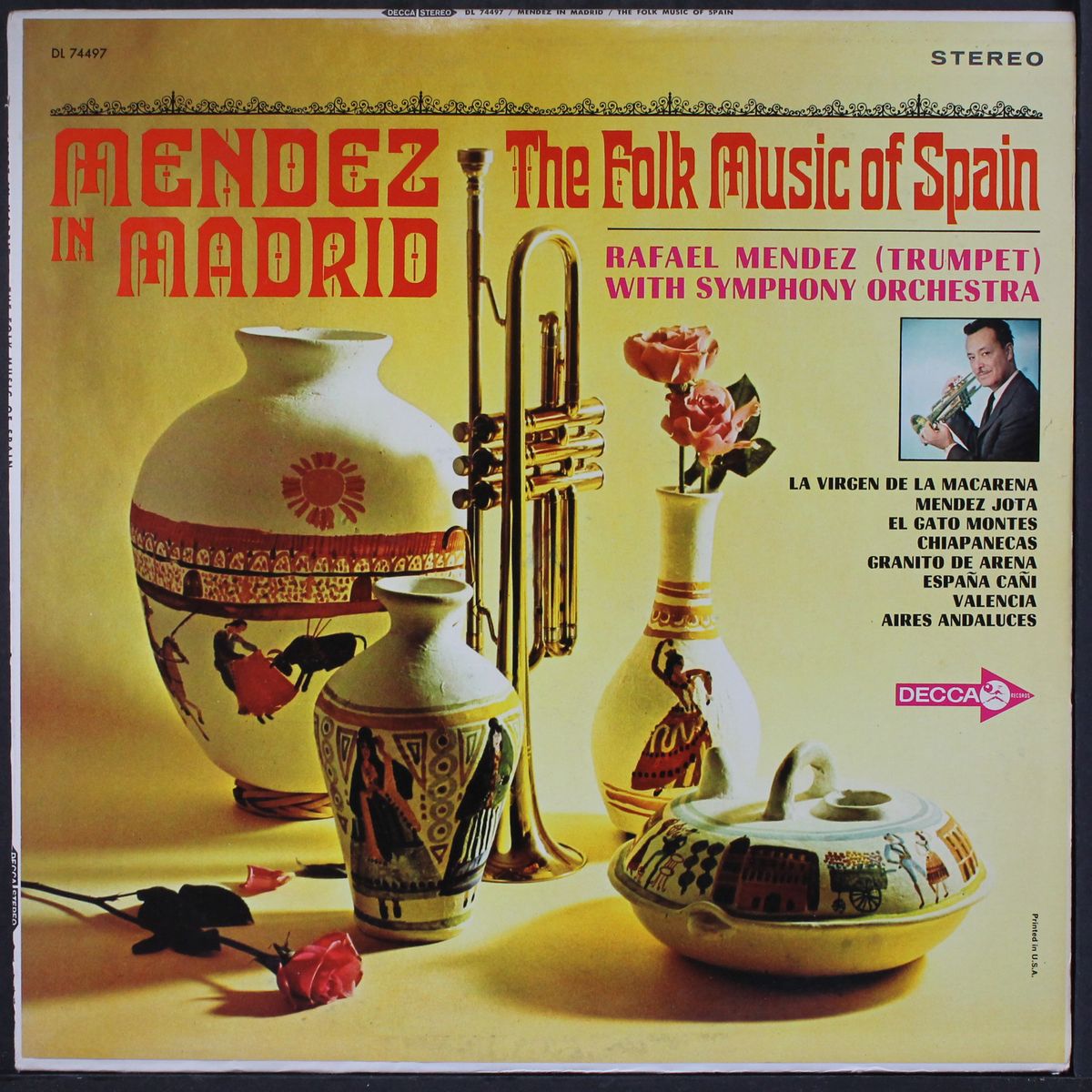the folk music of spain by RAFAEL MENDEZ