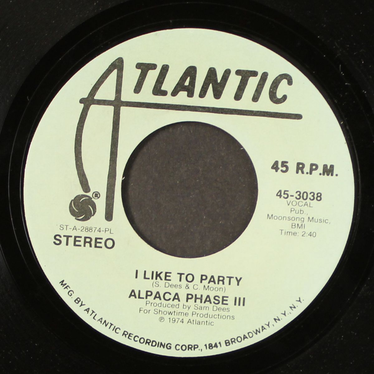 i like to party / mono by ALPACA PHASE III