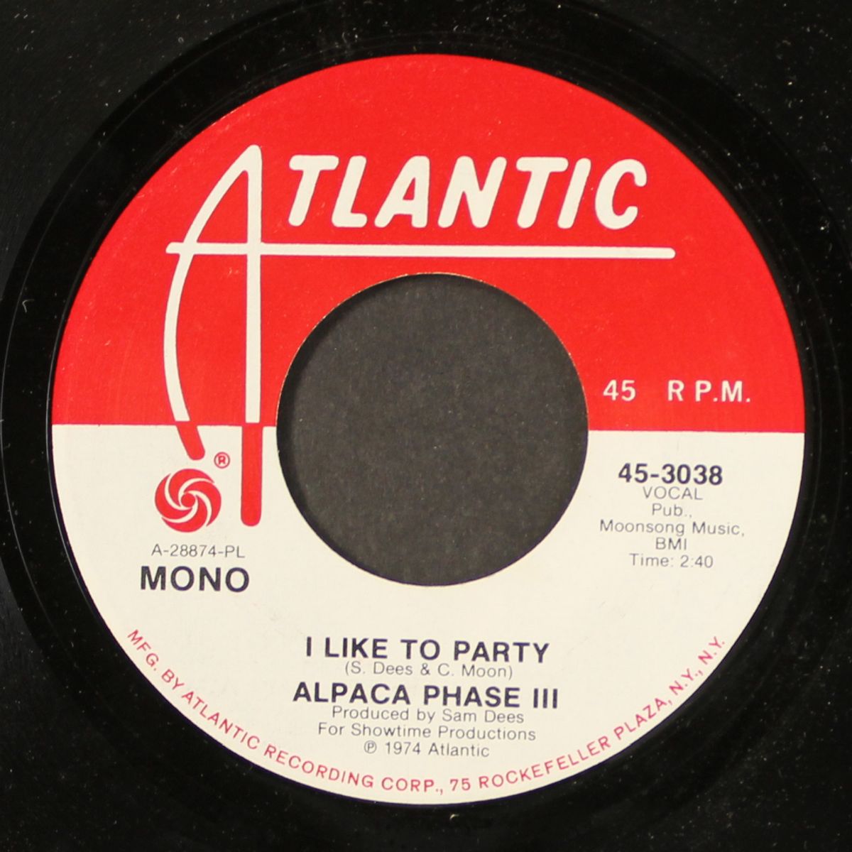 i like to party / mono by ALPACA PHASE III