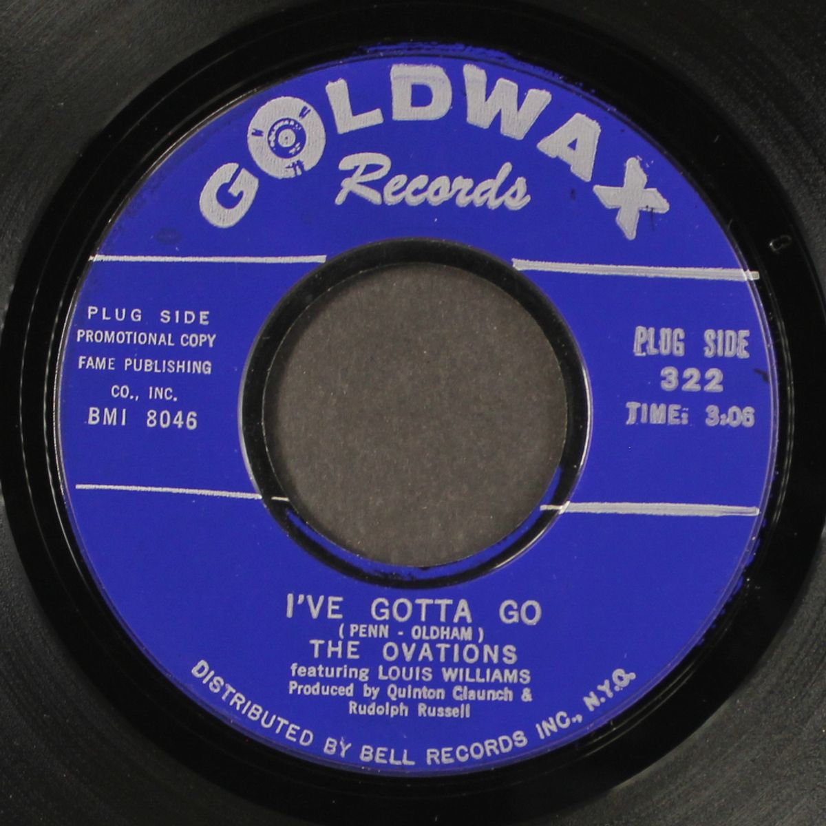 i've gotta go / ride my troubles & blues away by OVATIONS
