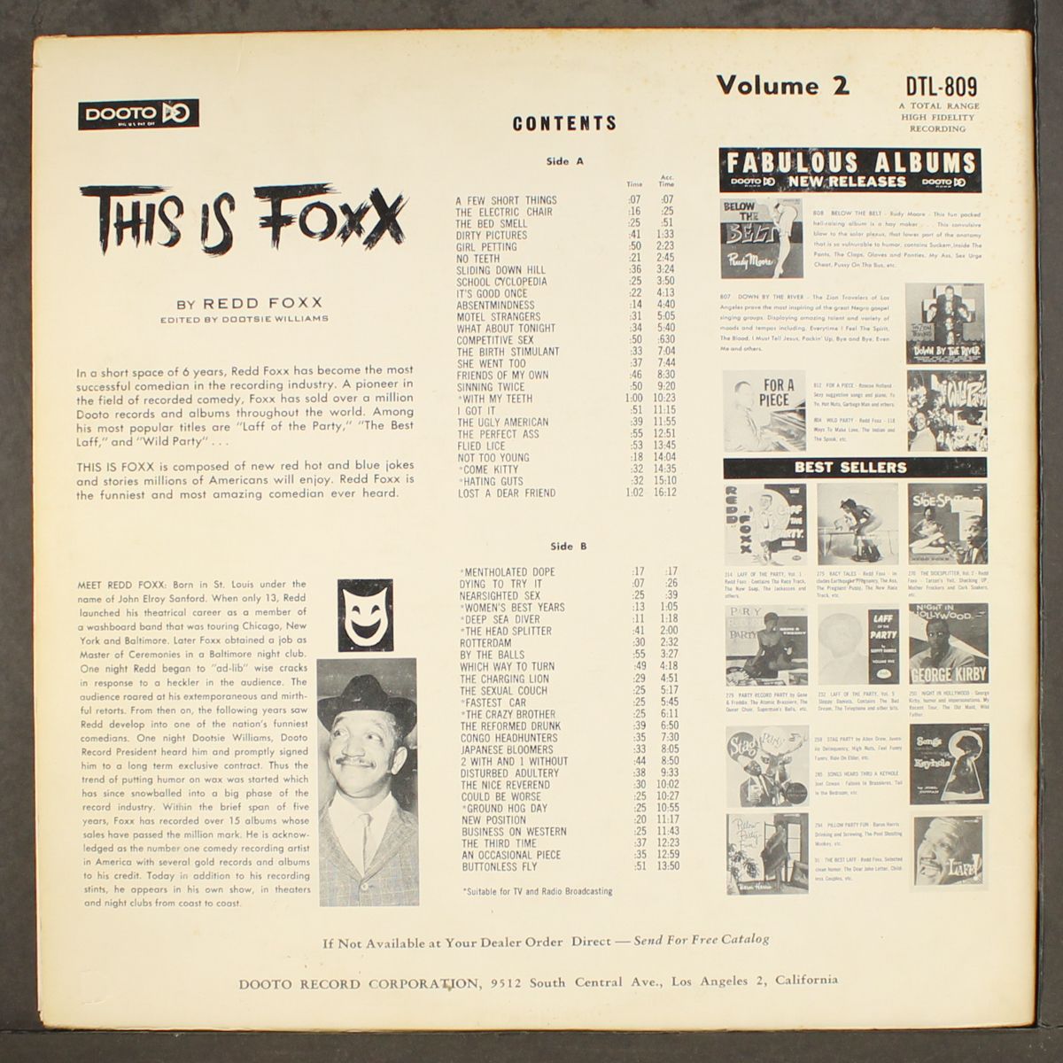 this is, vol. 2 by REDD FOXX