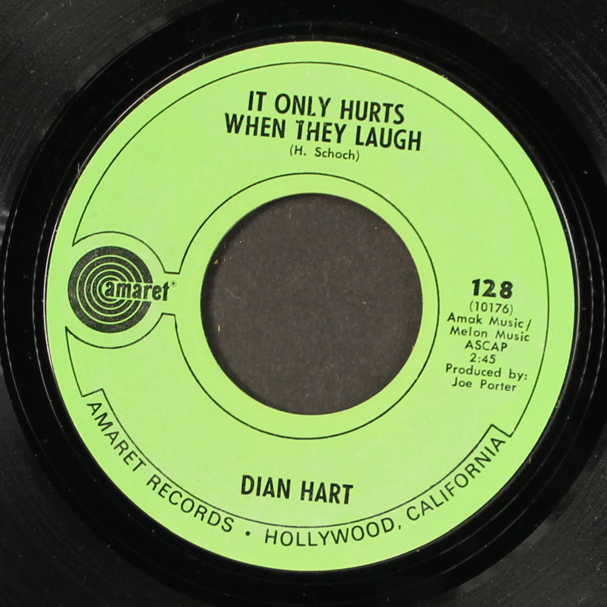 it only hurts when i laugh / to love by DIAN HART