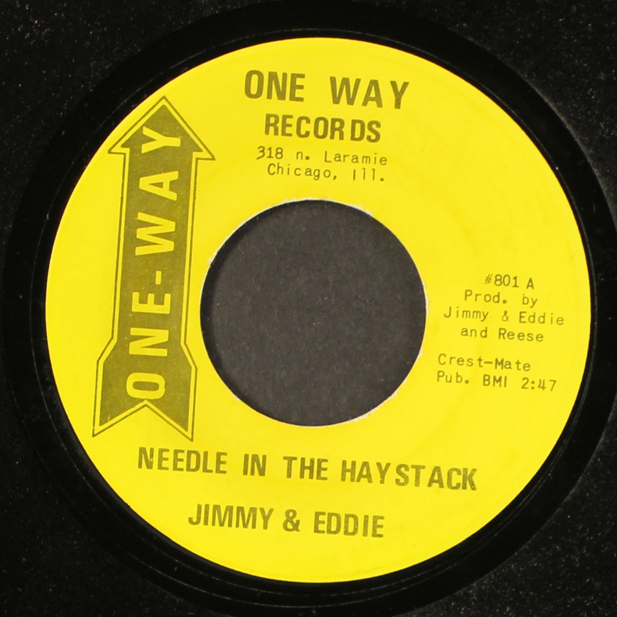 stop think it over / needle in the haystack by JIMMY & EDDIE