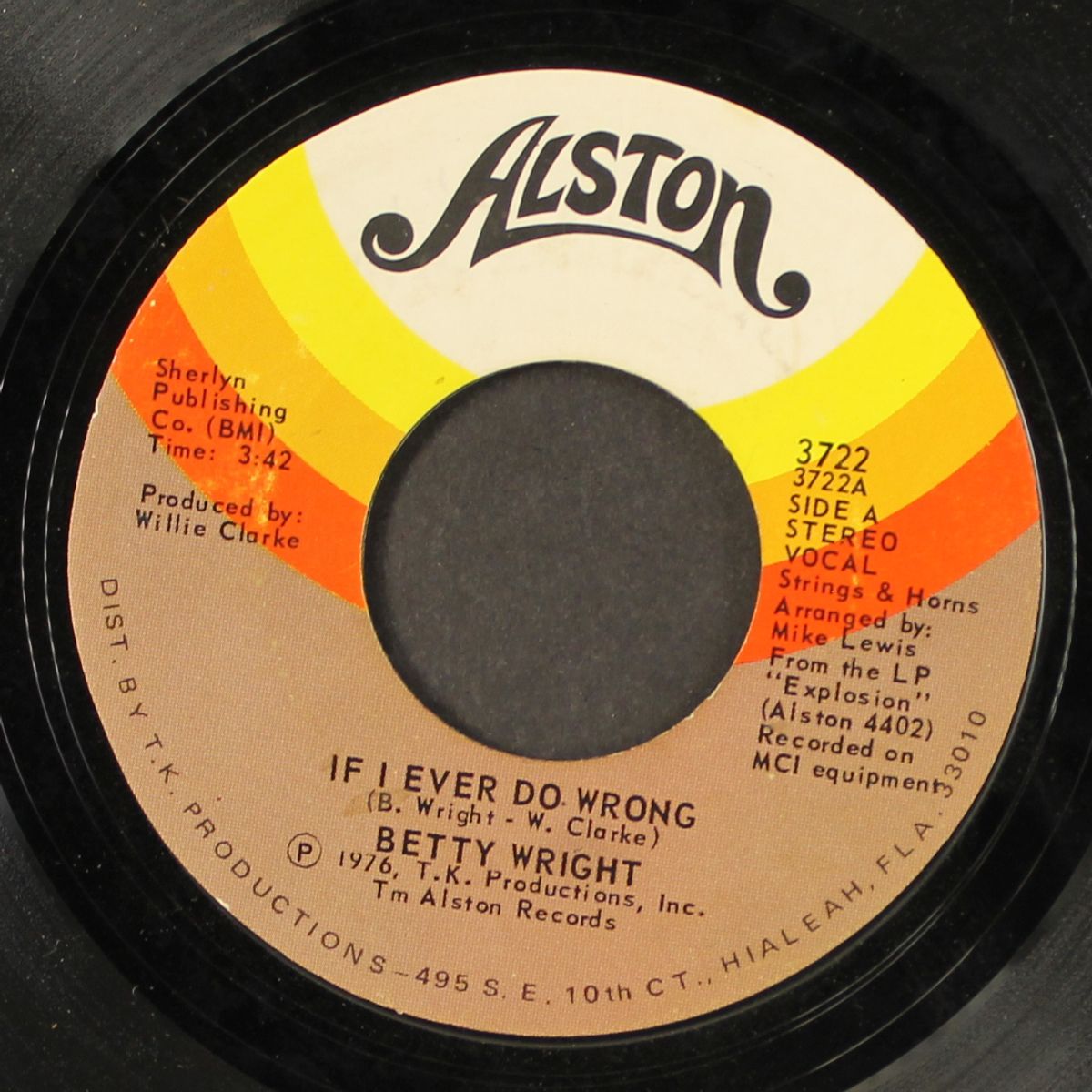 rock on baby, rock on / if i ever do wrong by BETTY WRIGHT