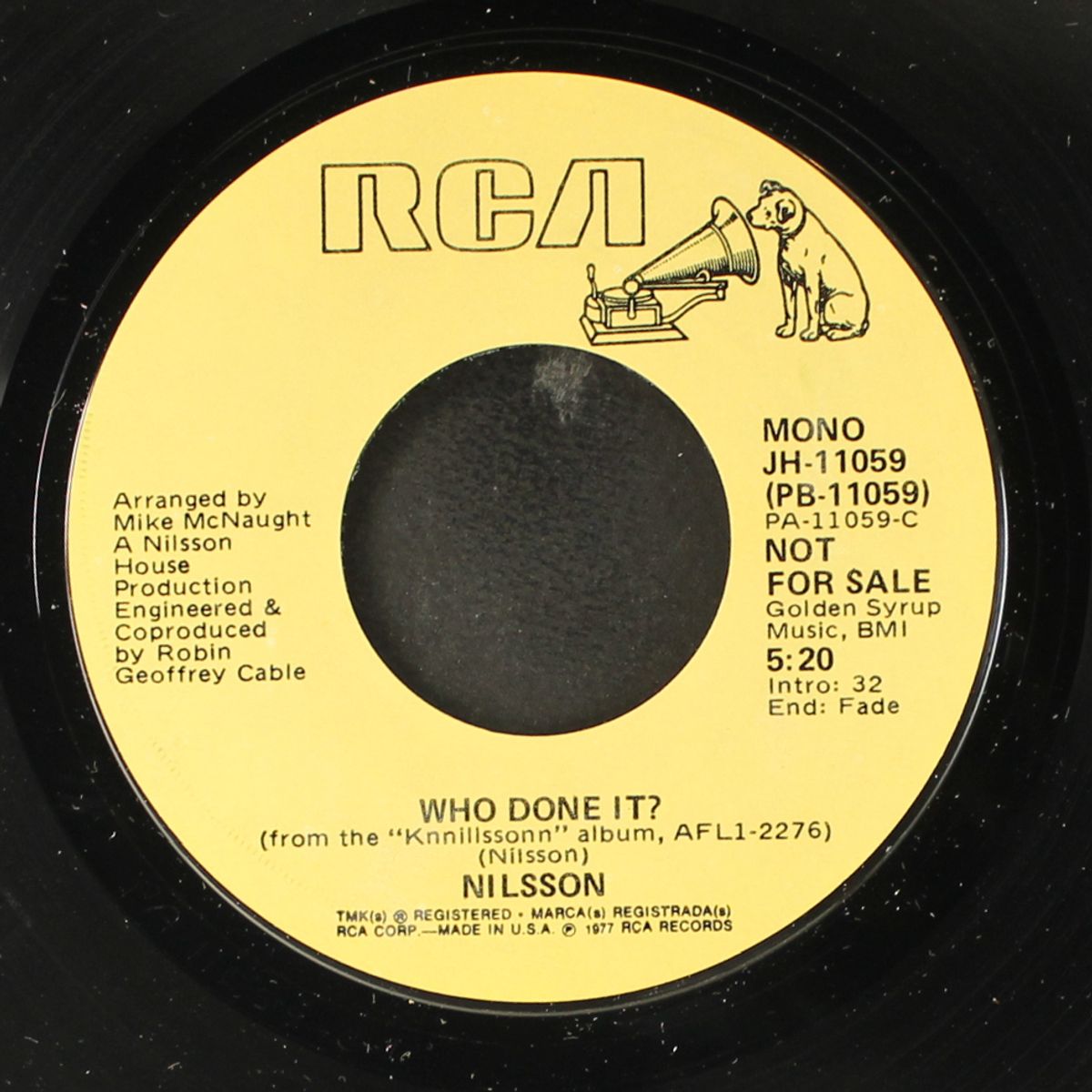 who done it? / mono by NILSSON