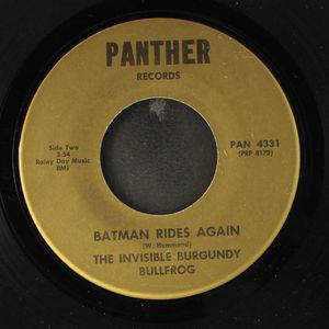INVISIBLE BURGUNDY BULLFROG