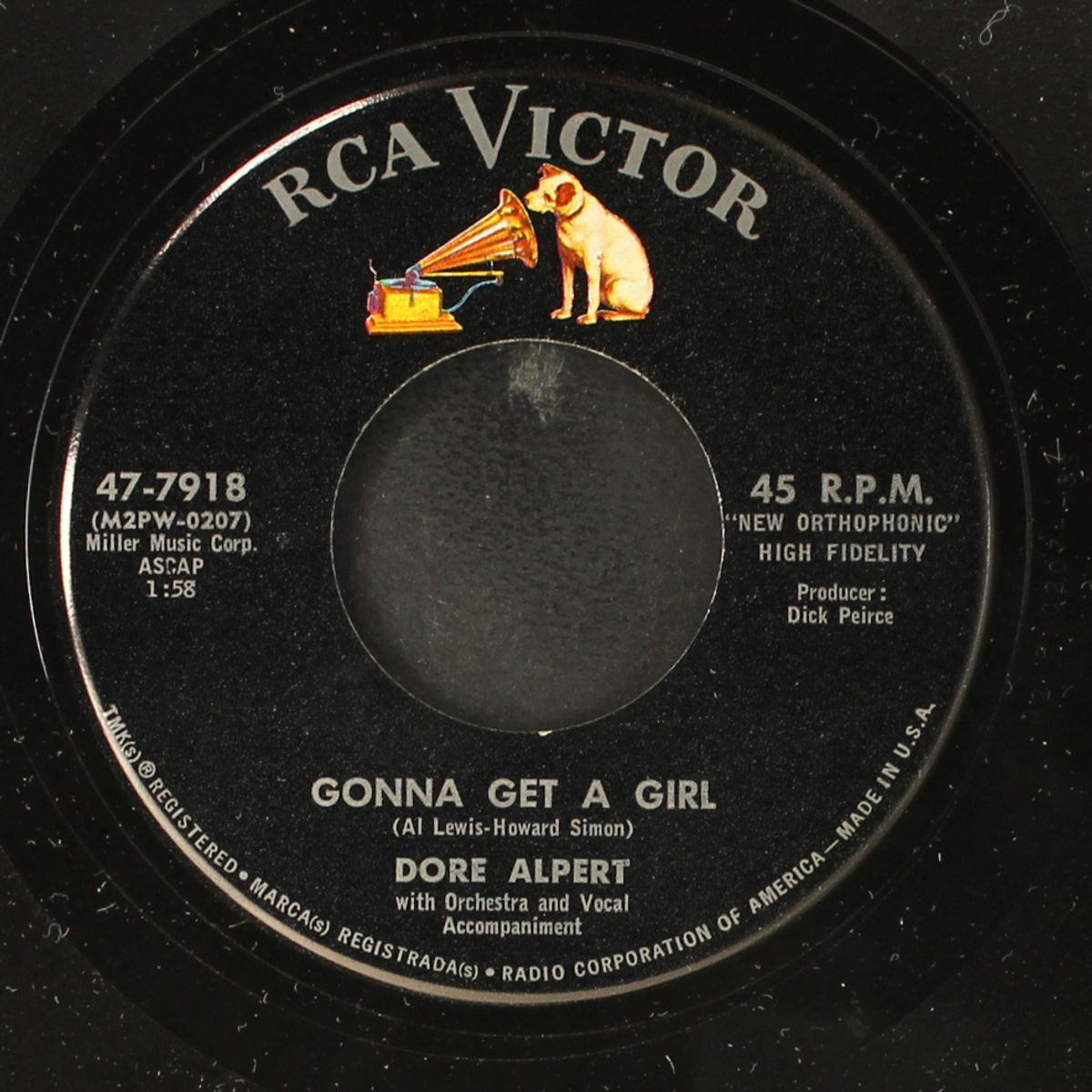 gonna get a girl / dreamland by DORE ALPERT